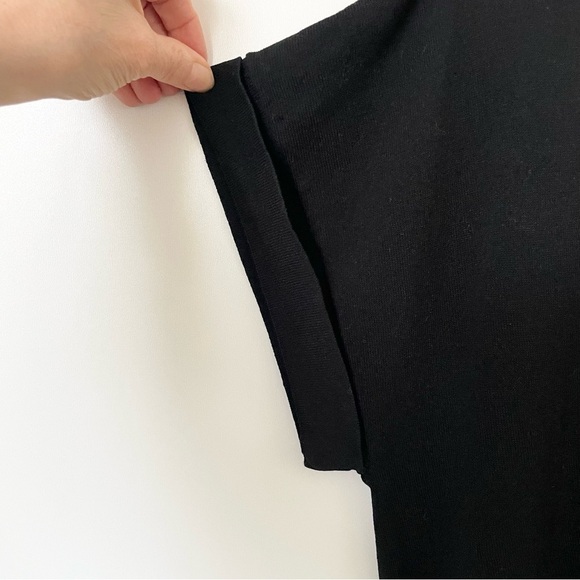 Zara Black Knit Onesie Jumpsuit, Sz M - Picture 5 of 8